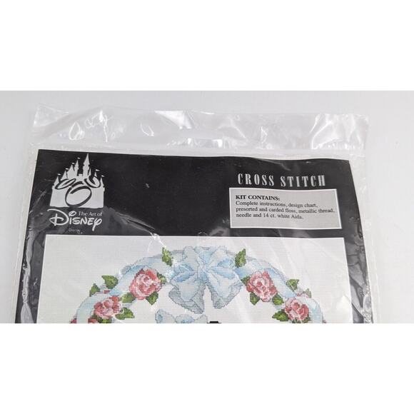 Disney Mickey Minnie Mouse Bride Groom Wedding Cross Stitch Kit New Damaged Pack - Picture 4 of 7